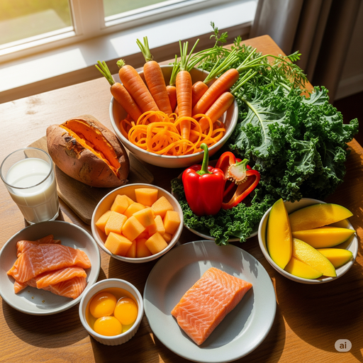 aliment riche en vitamine a